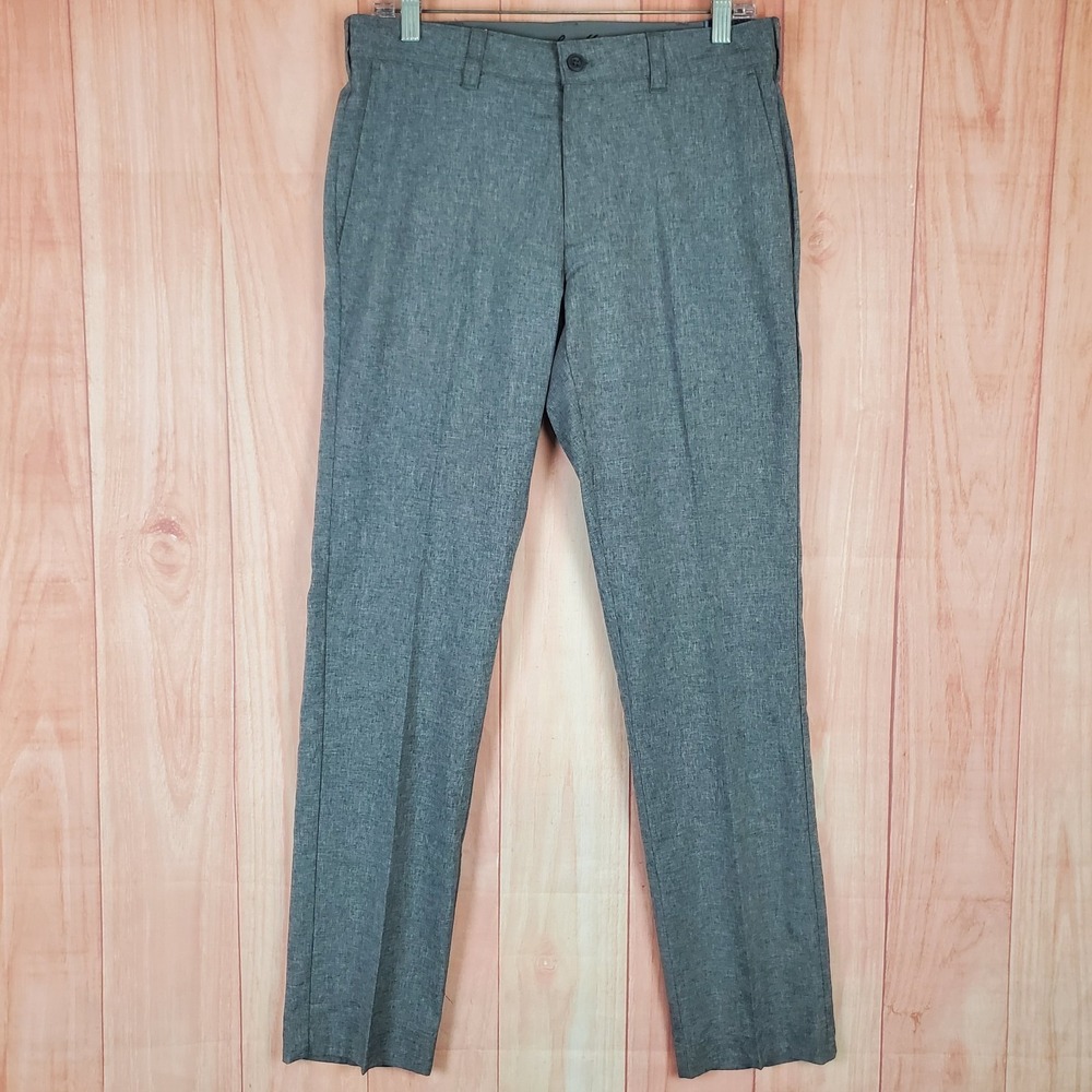 Ben Hogan Performance Mens Golf Pant 30 30X32‎ Gray Waistband Slash Pockets
